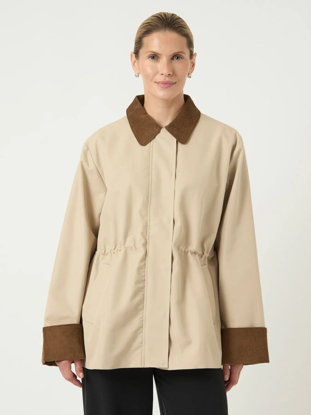 Yasanca Ls Parka Jacket S. Noos - Oxford Tan