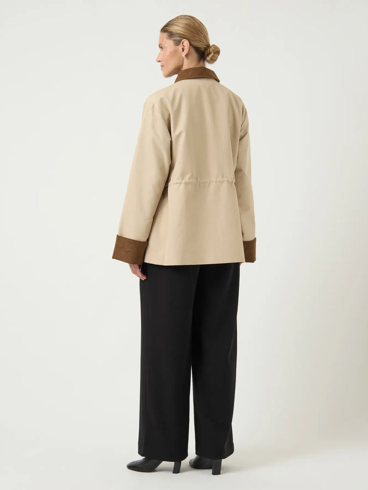 Yasanca Ls Parka Jacket S. Noos - Oxford Tan
