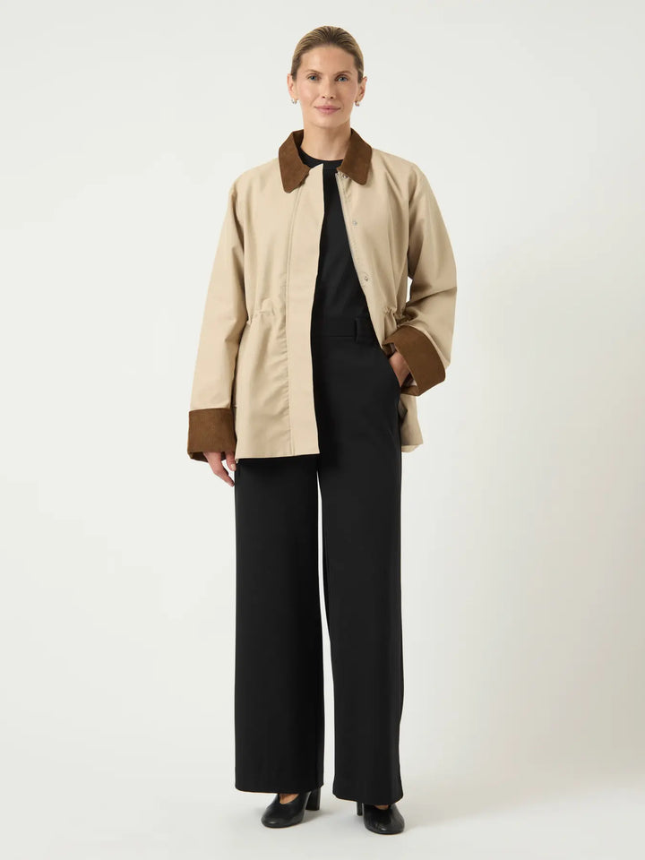Yasanca Ls Parka Jacket S. Noos - Oxford Tan