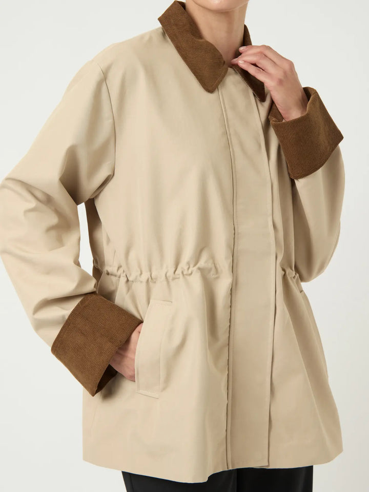 Yasanca Ls Parka Jacket S. Noos - Oxford Tan
