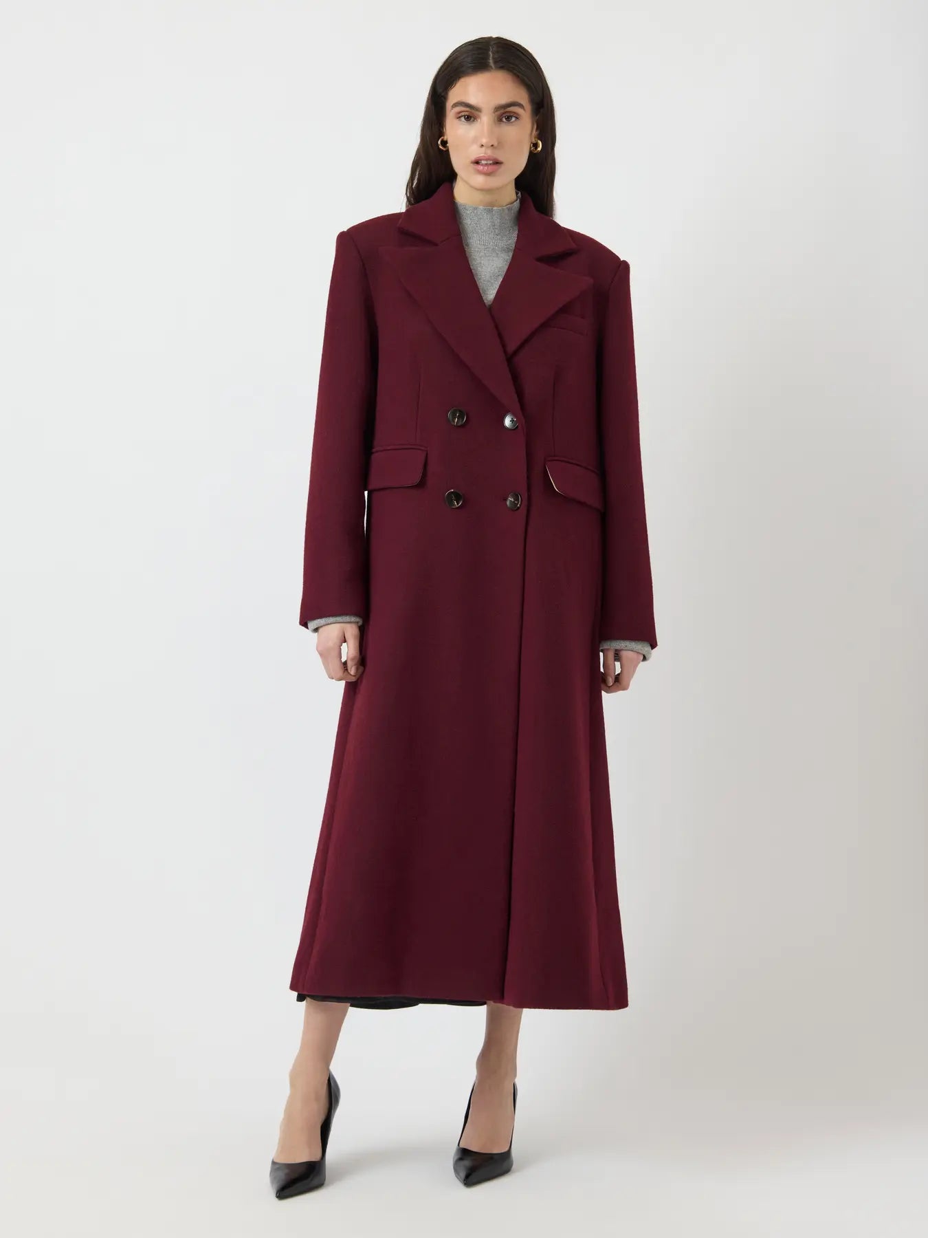 YASRoyla Ls Wool Blend Long Coat