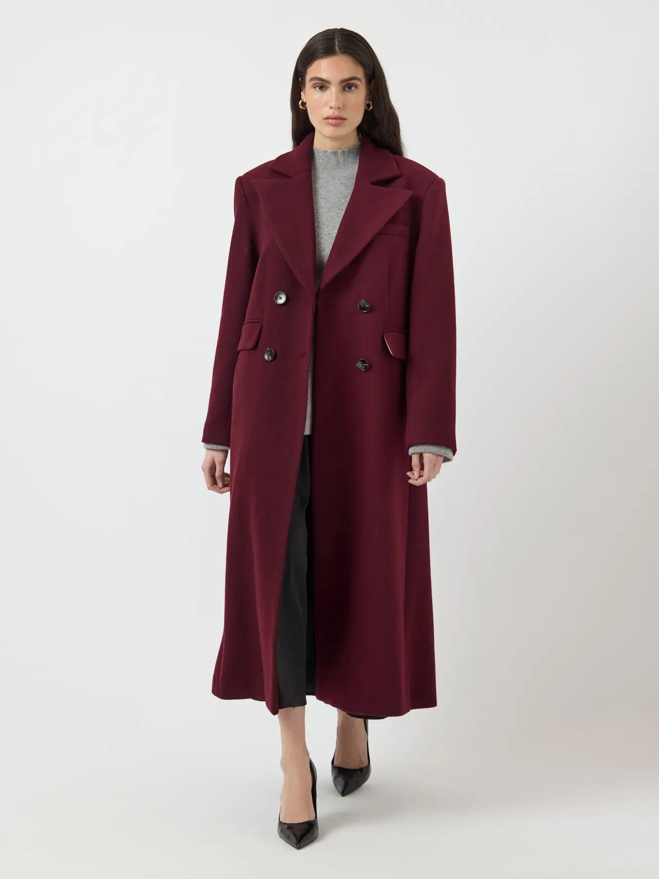 YASRoyla Ls Wool Blend Long Coat