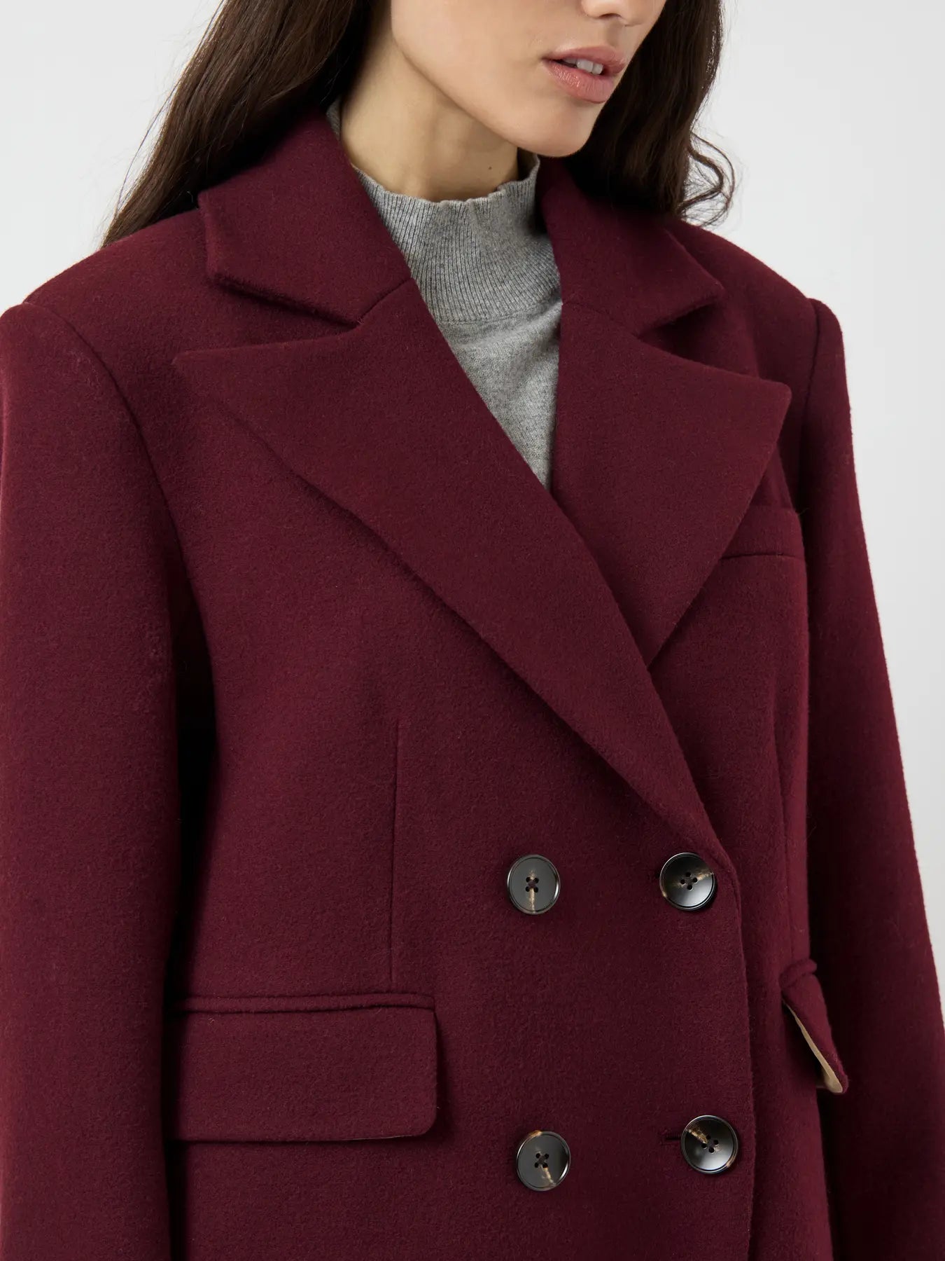 YASRoyla Ls Wool Blend Long Coat
