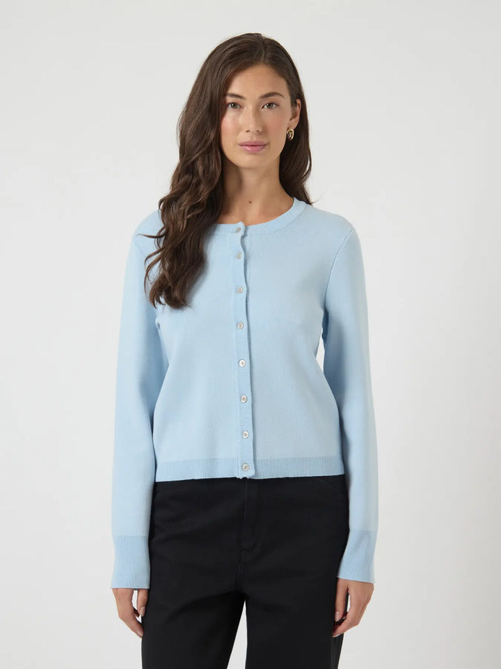 Yaselena Ls Knit Cardigan S. Noos - Skyway
