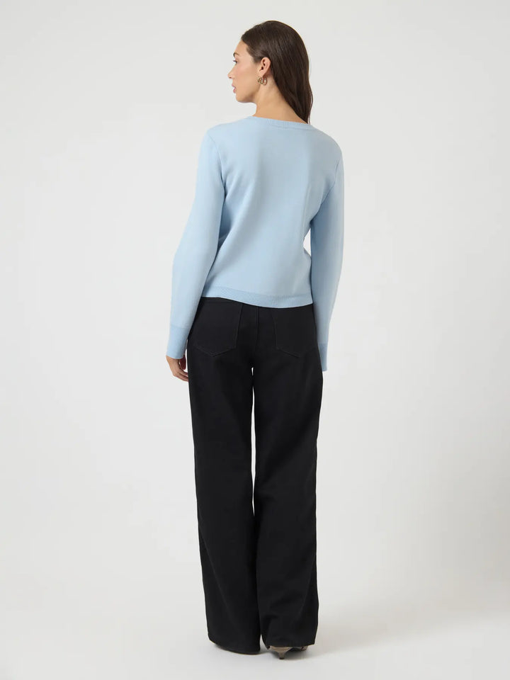 Yaselena Ls Knit Cardigan S. Noos - Skyway