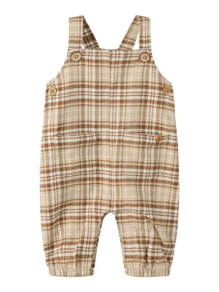 Nbmrenrik Loose Overall Lil - White Pepper