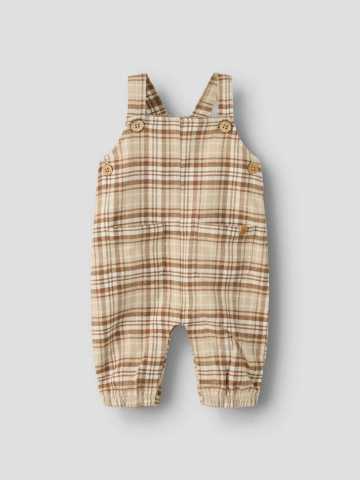 Nbmrenrik Loose Overall Lil - White Pepper