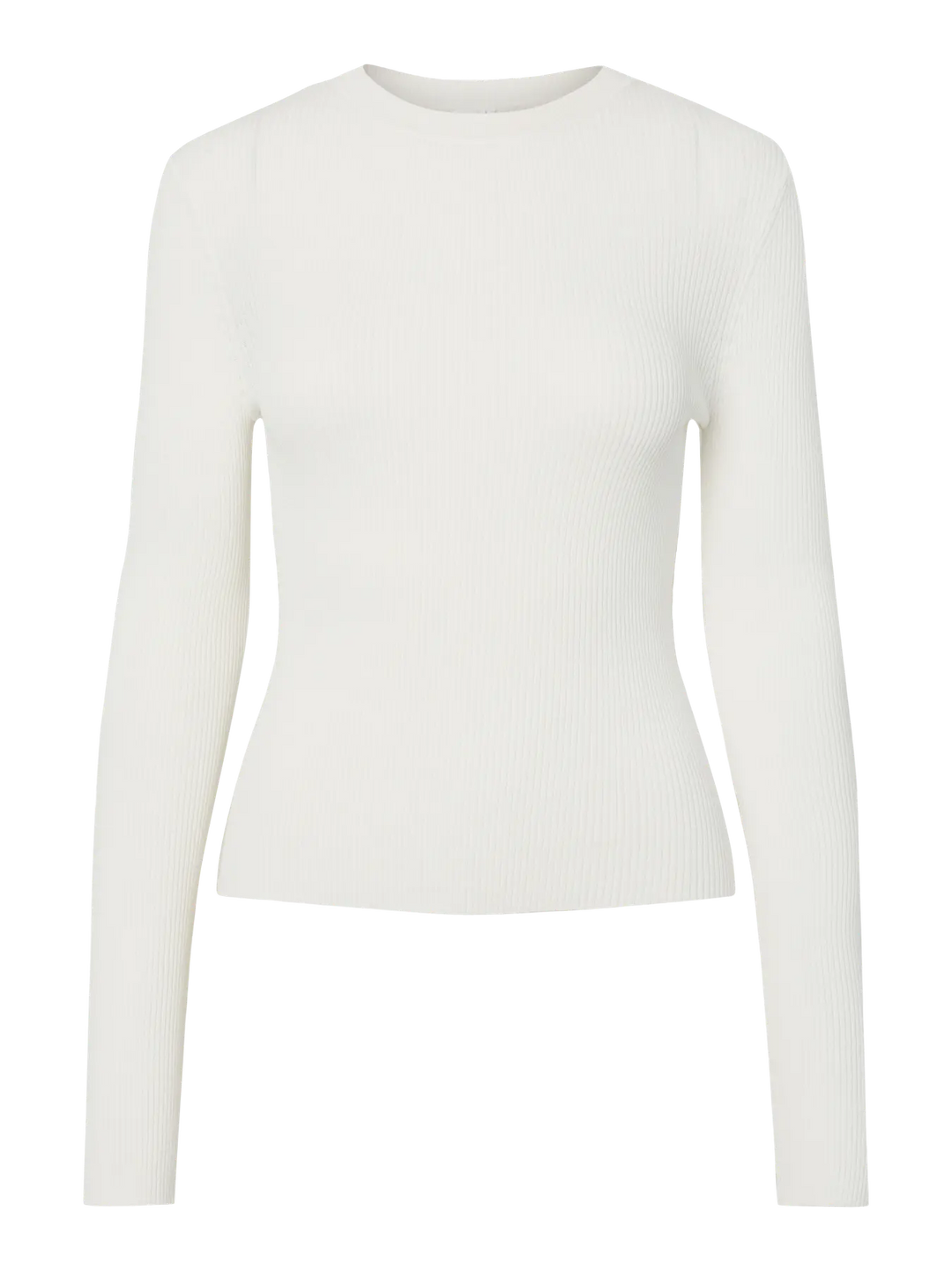 YASZoey LS knit pullover - Star white