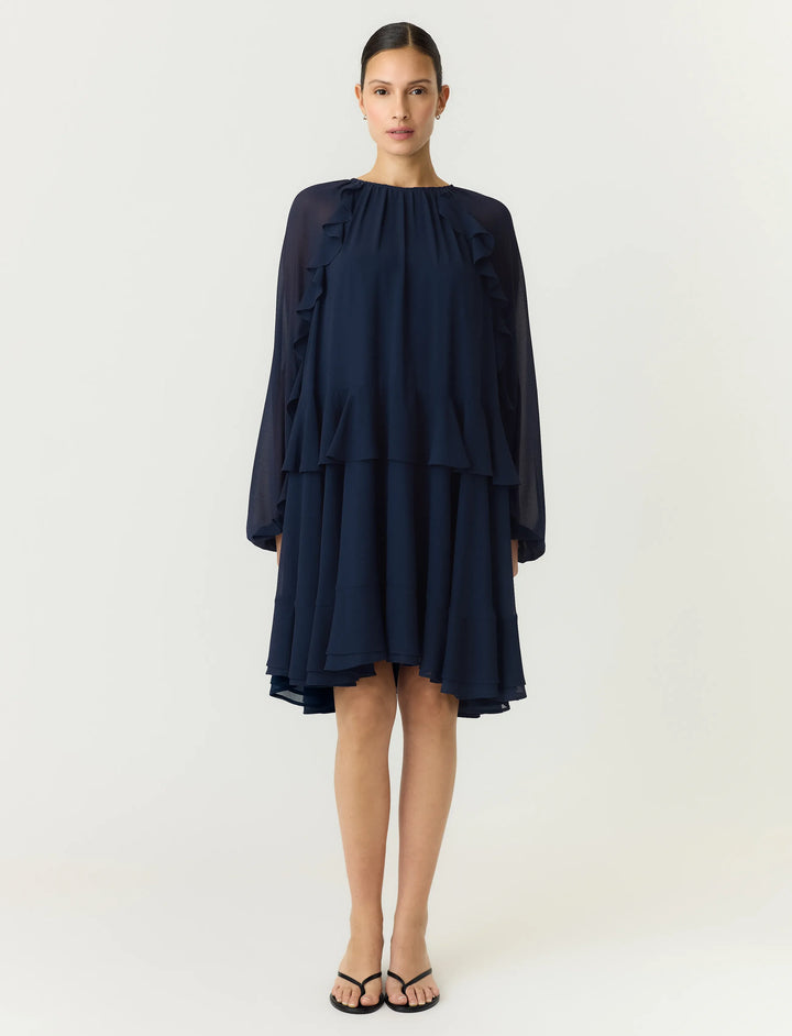 Yasmilva Ls Dress S. Noos - Navy Blazer