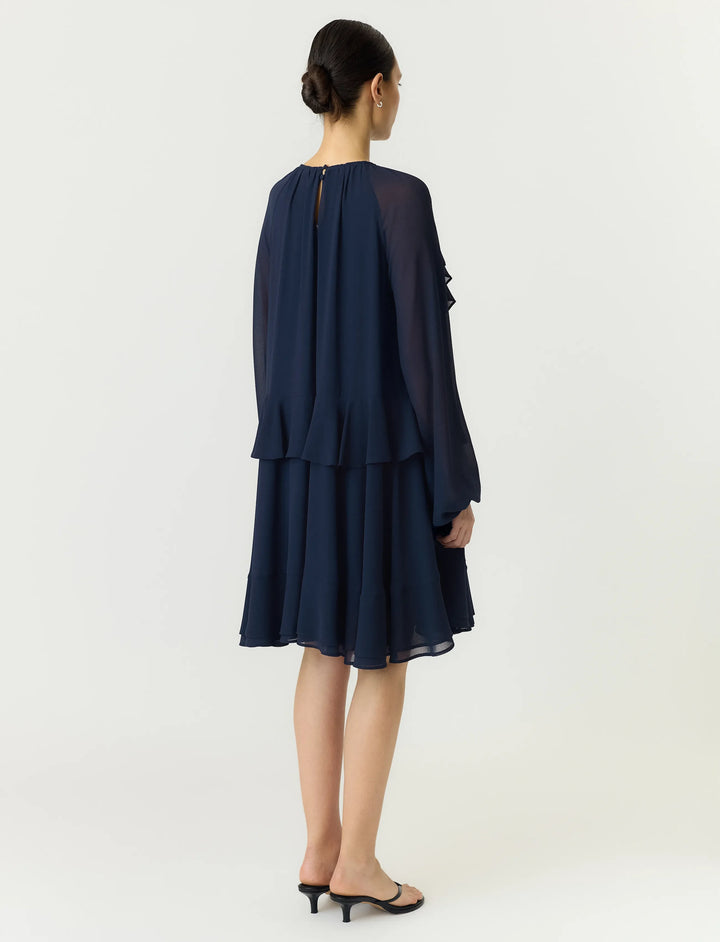 Yasmilva Ls Dress S. Noos - Navy Blazer