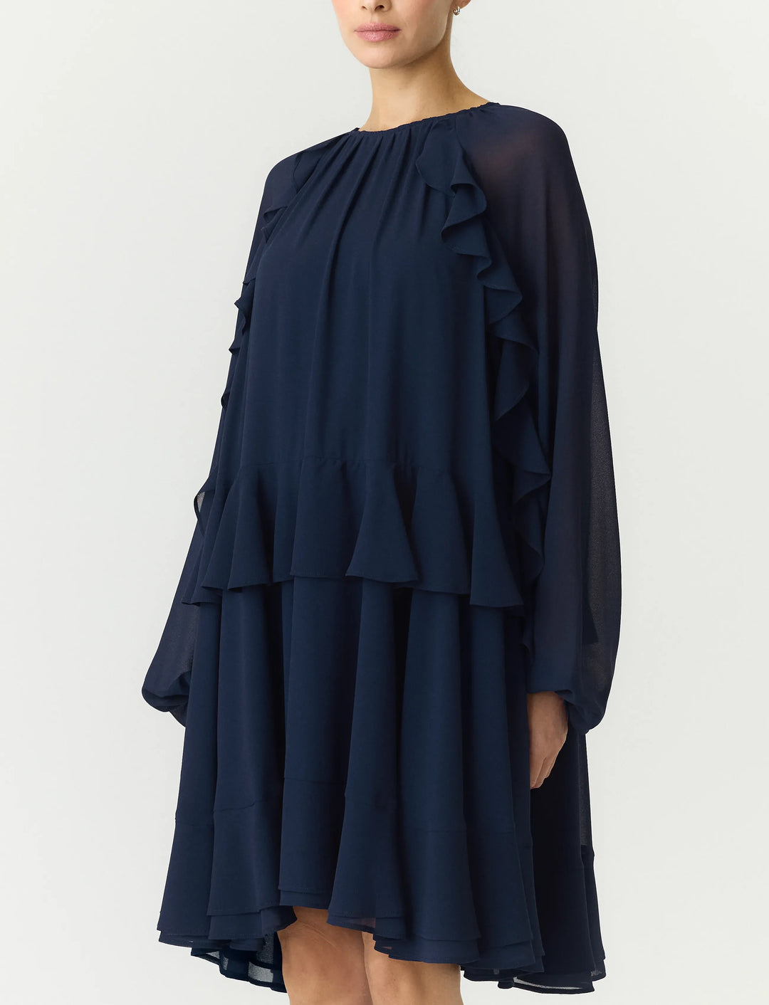 Yasmilva Ls Dress S. Noos - Navy Blazer