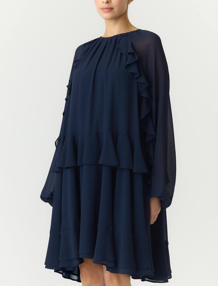 Yasmilva Ls Dress S. Noos - Navy Blazer