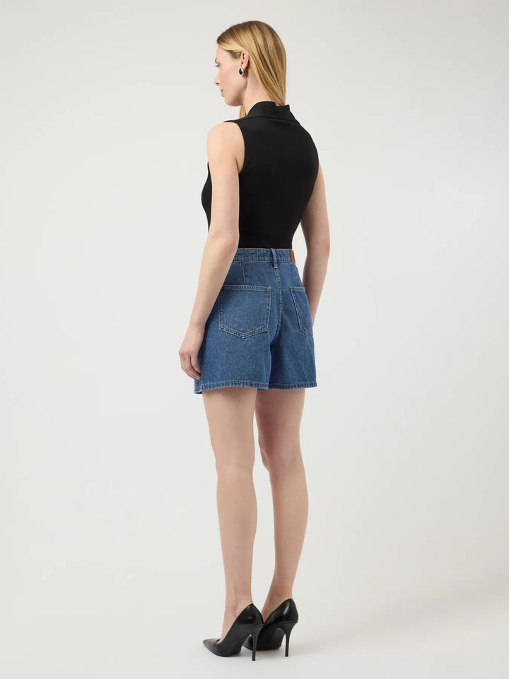 Yasgemma Hmw Denim Shorts S. - Medium Blue Denim