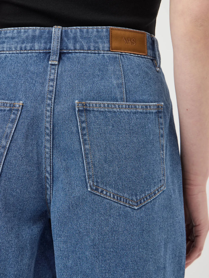 Yasgemma Hmw Denim Shorts S. - Medium Blue Denim