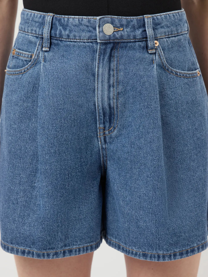 Yasgemma Hmw Denim Shorts S. - Medium Blue Denim