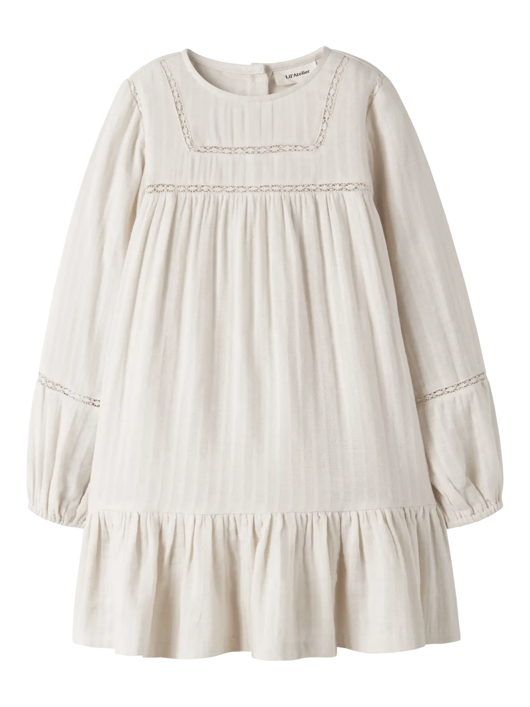 Nmfkopan Ls Loose Dress Lil - Turtledove