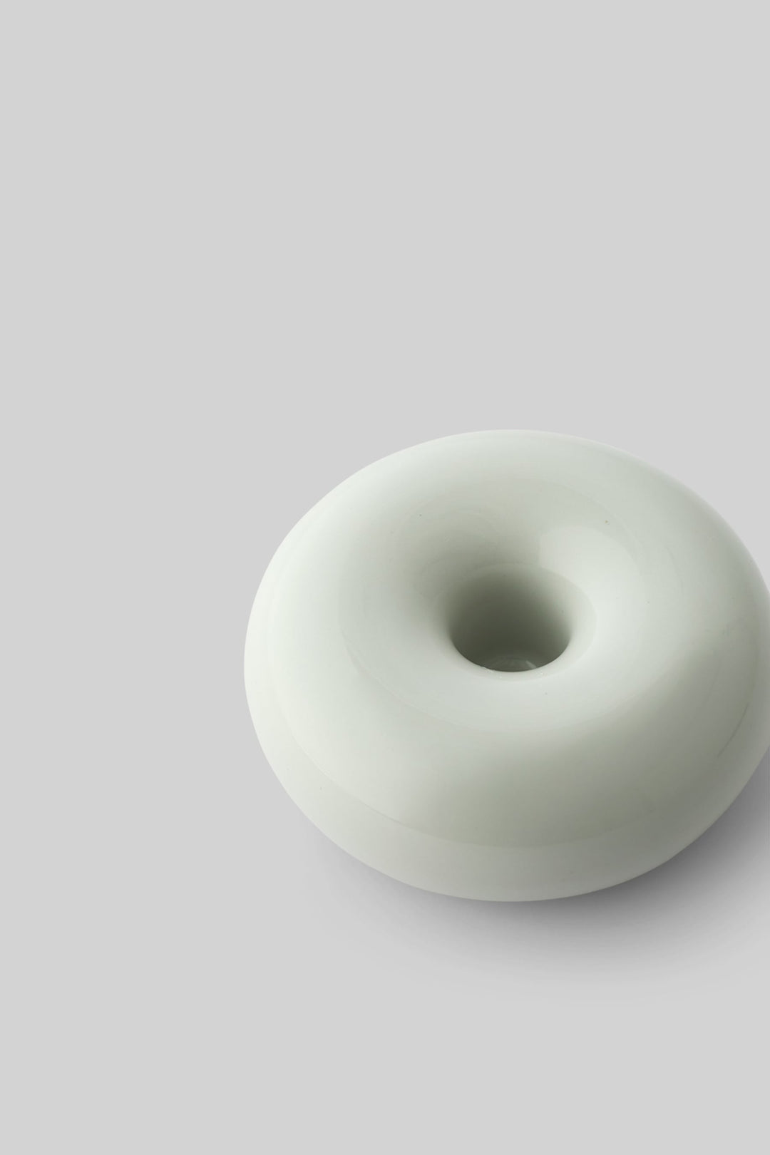 Bob Candle Holder - Small - Light Grey