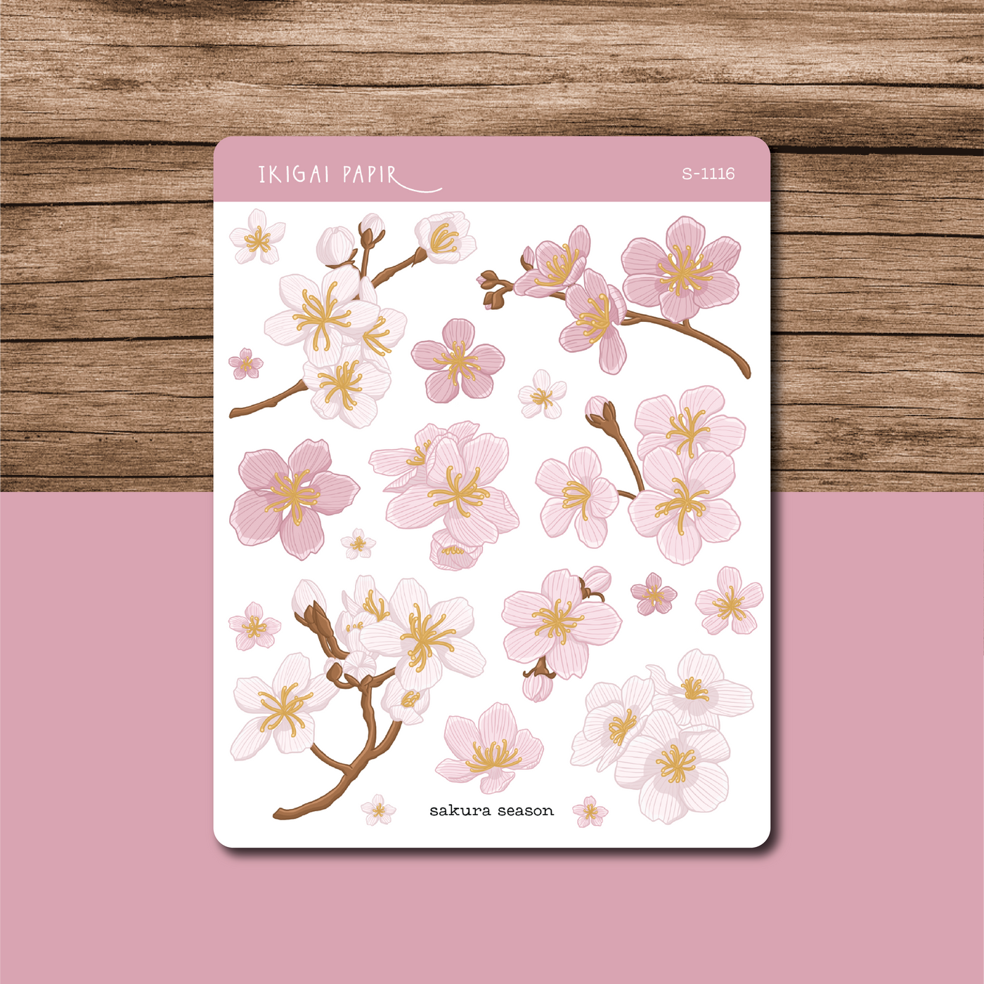 Sakura Season Sticker Sheet