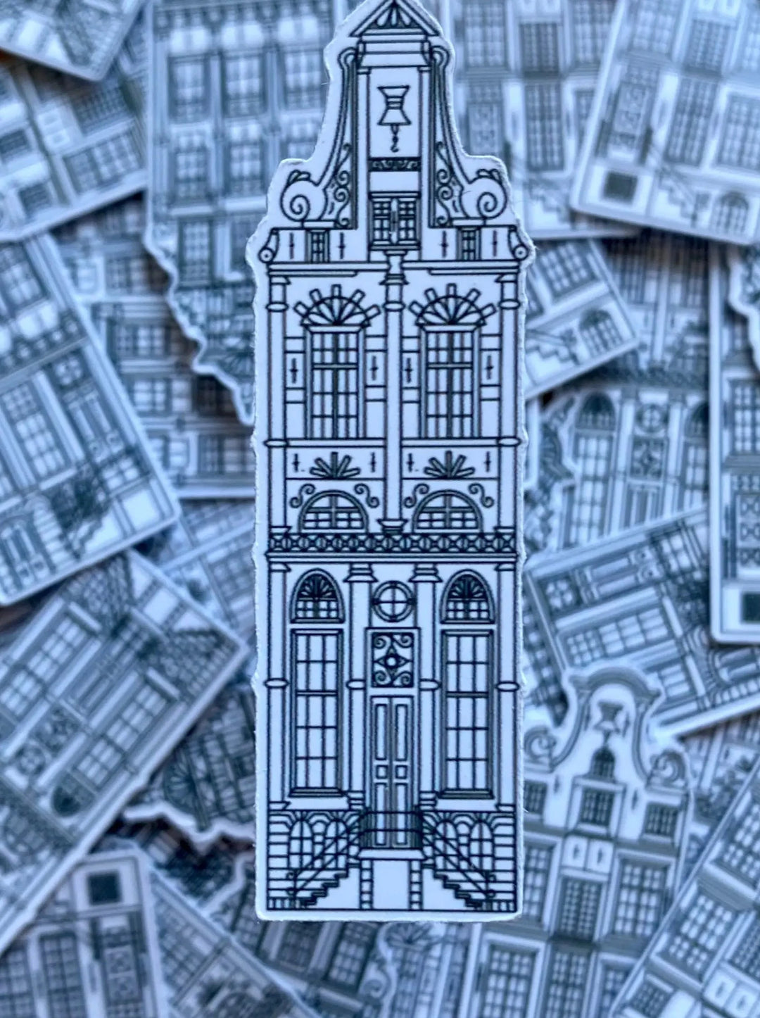 Dutch Houses - Sett med 3 klistremerker
