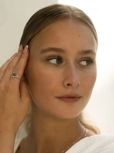 Alba Alexandrite Ring - Sølv