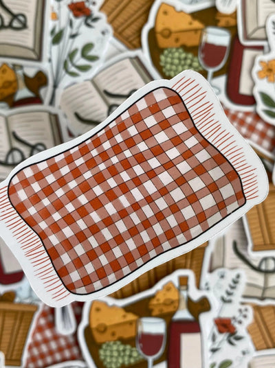 Picnic - Sett med 6 klistremerker