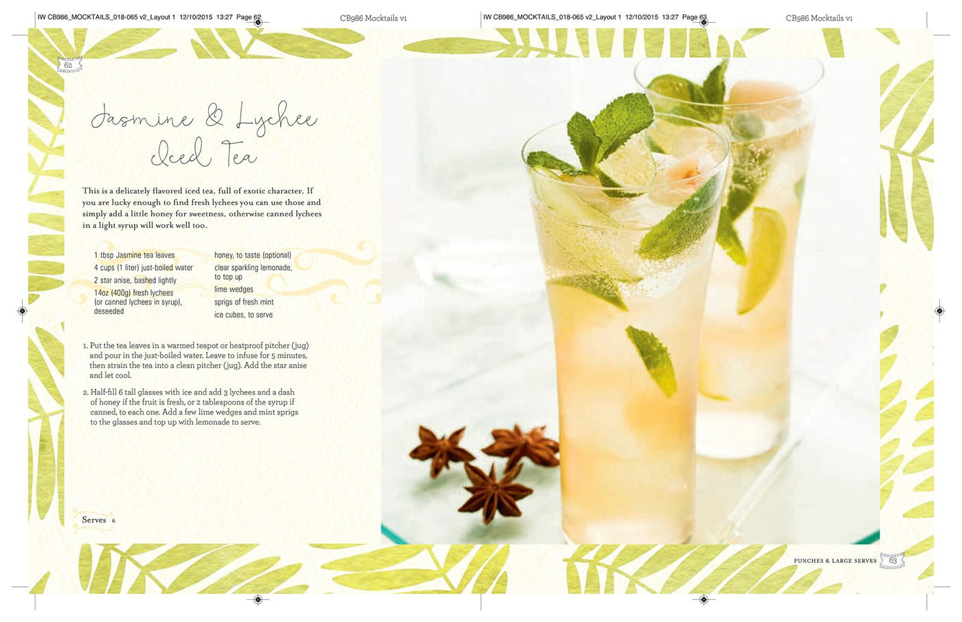 Mocktails – Cordials, Syrups, Infusions and more