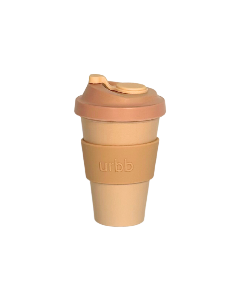 Biodegradable Bamboo Coffee Cup | Urbb - Wheat + Oat