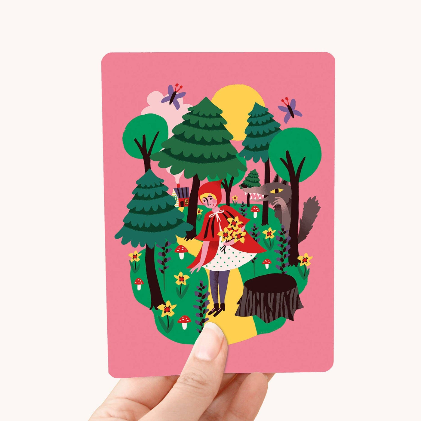 Red Riding Hood - Postkort