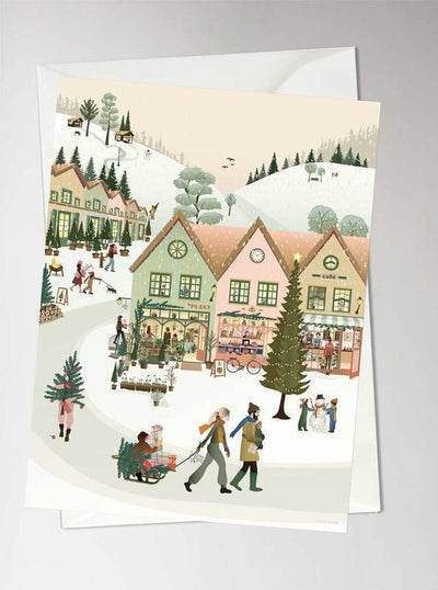 WHITE CHRISTMAS - julekort