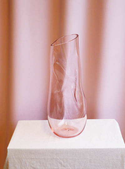 Squeeze Vase 38cm - Rosa