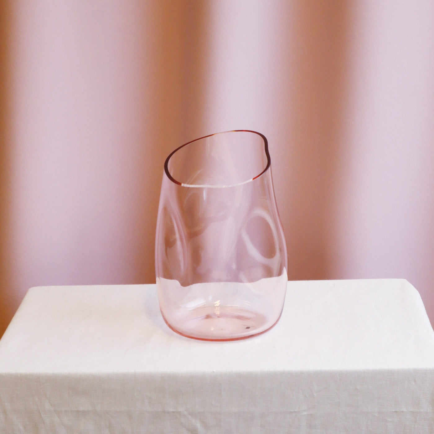 Squeeze Vase 20cm - Rosa