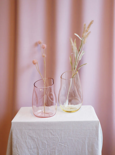 Squeeze Vase 20cm - Rosa