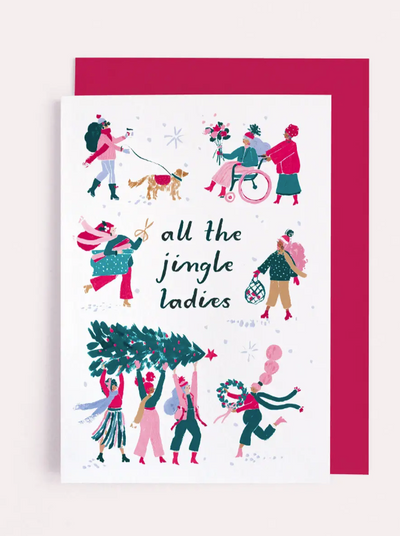 Jingle Ladies | Julekort