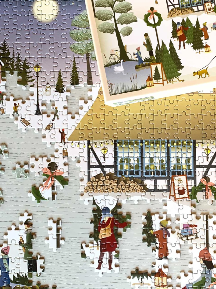 Christmas Tree Farm - Puslespill med 1000 brikker