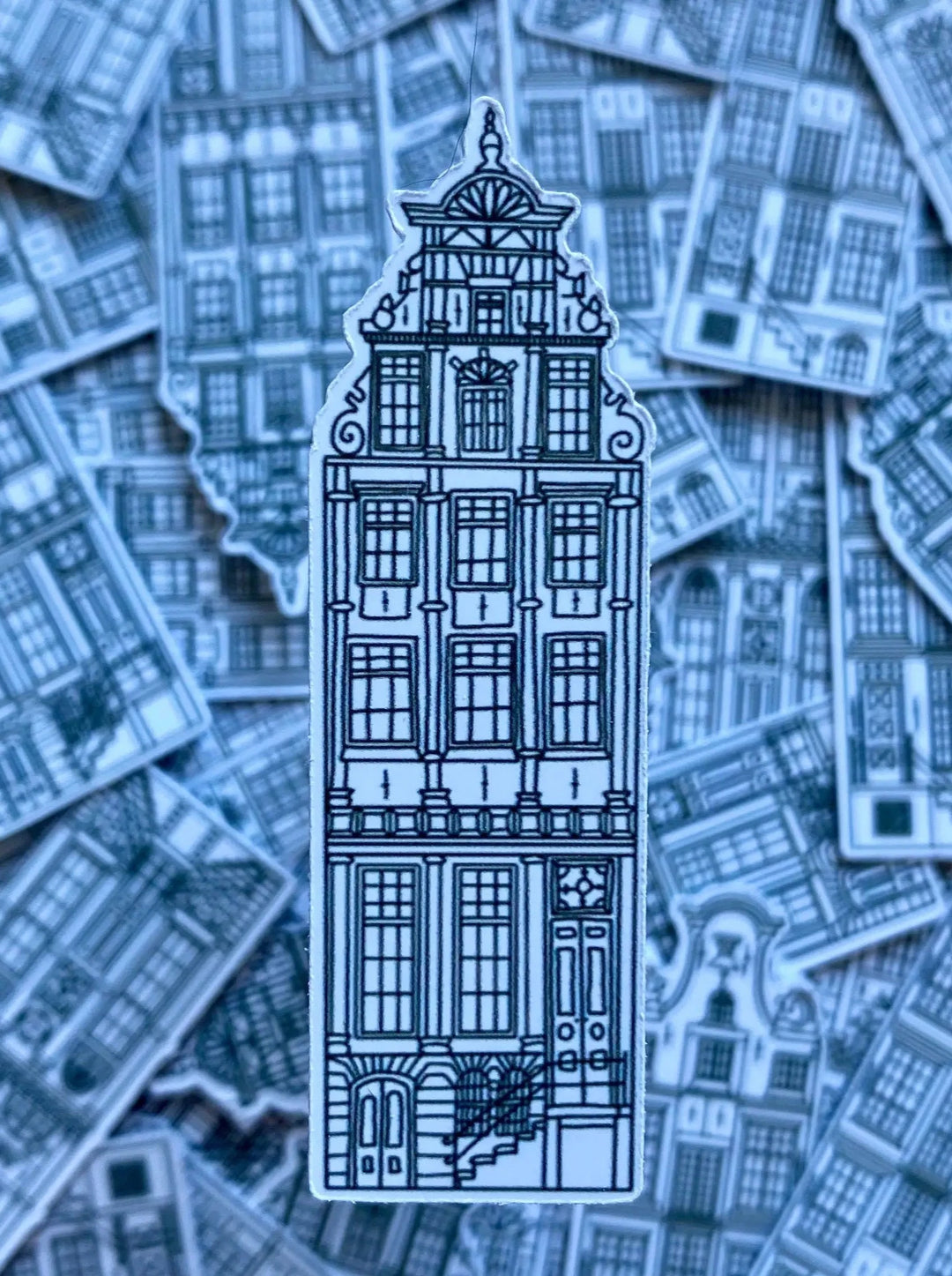 Dutch Houses - Sett med 3 klistremerker