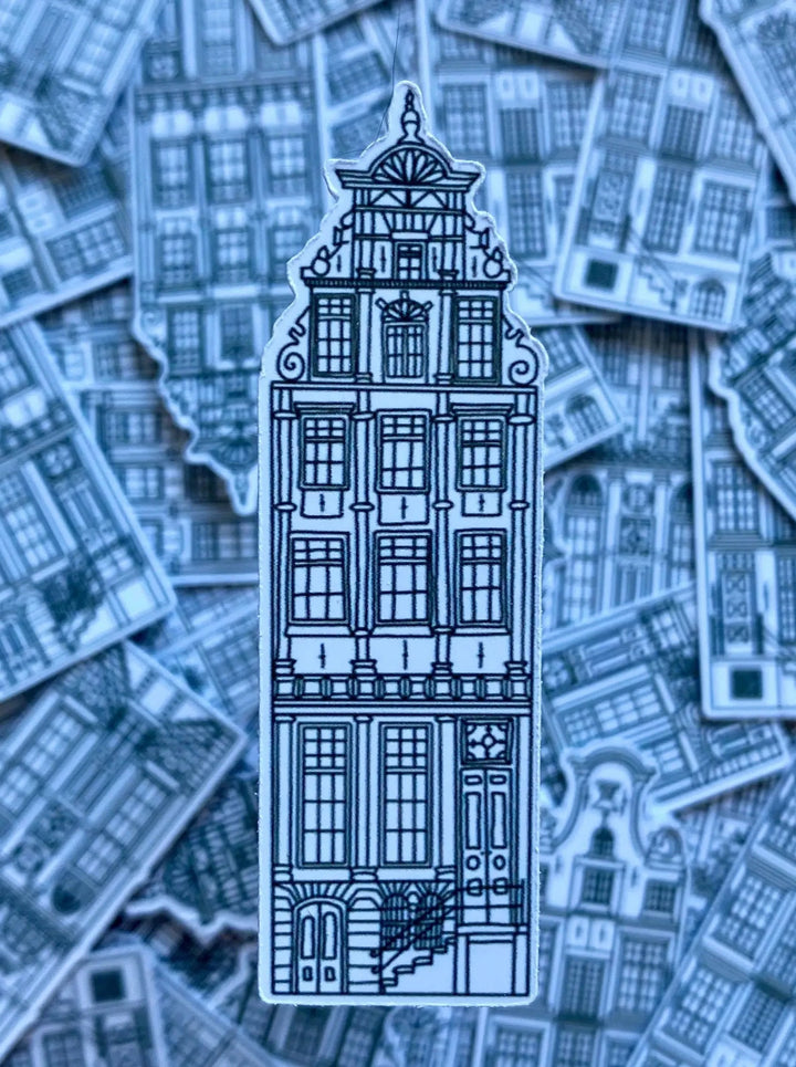 Dutch Houses - Sett med 3 klistremerker