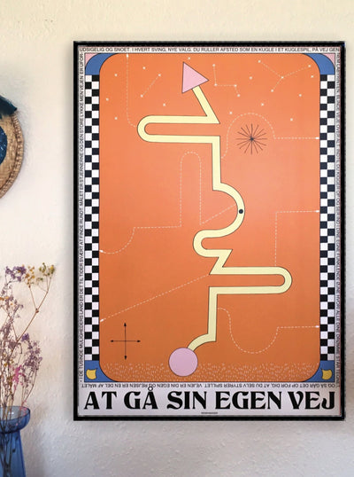 Poster - At gå sin egen vej