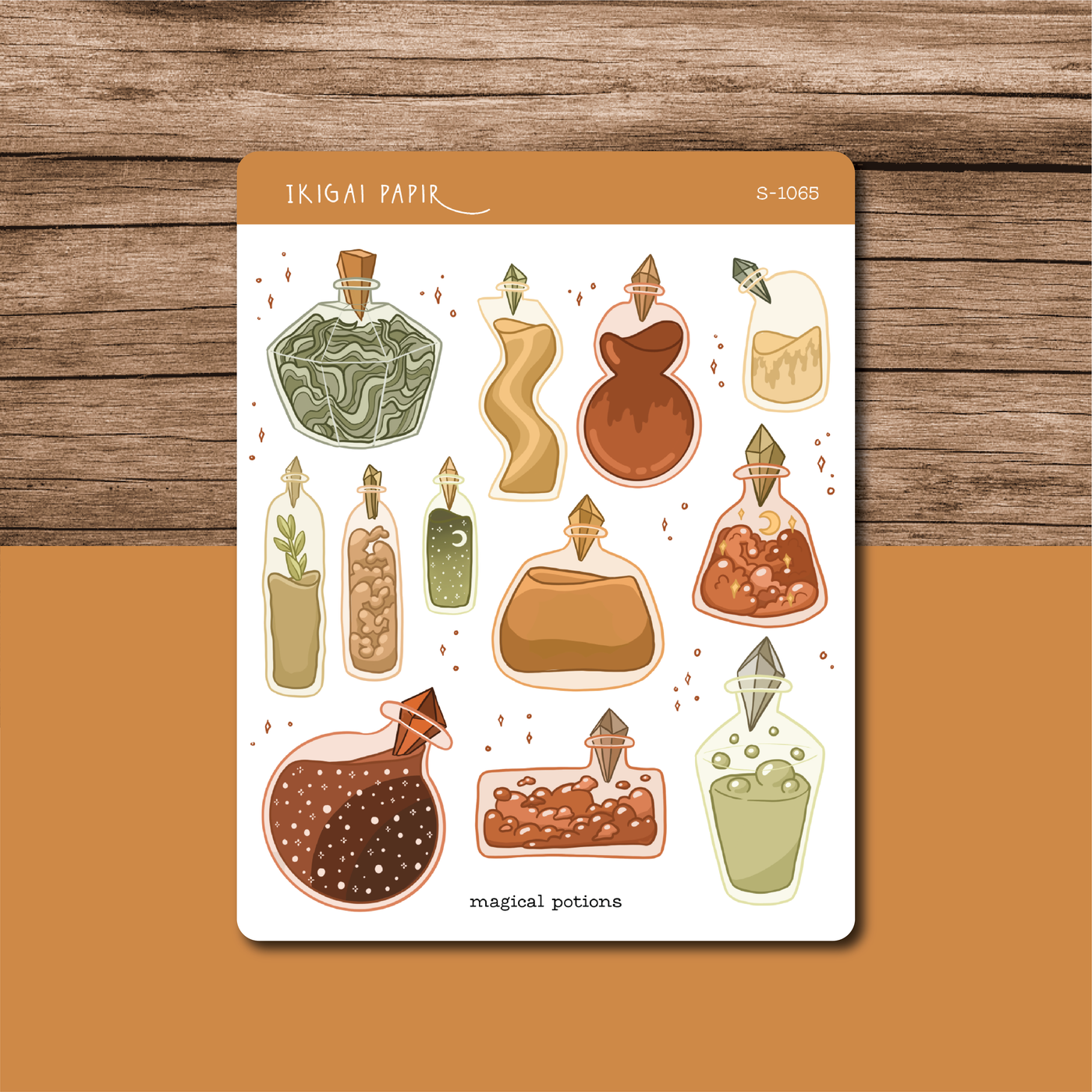 Magical Potions Sticker Sheet