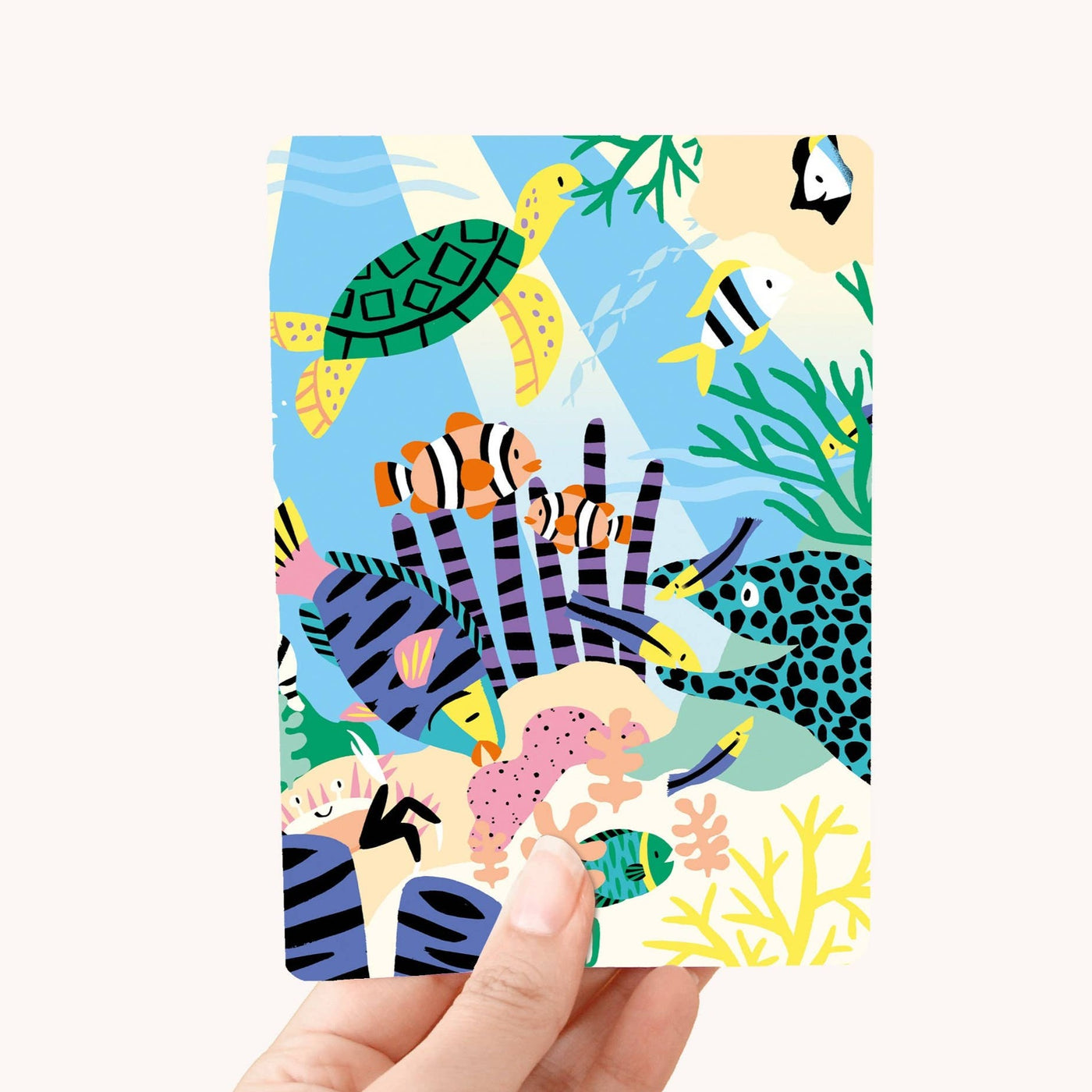 Coral Reef - Postkort