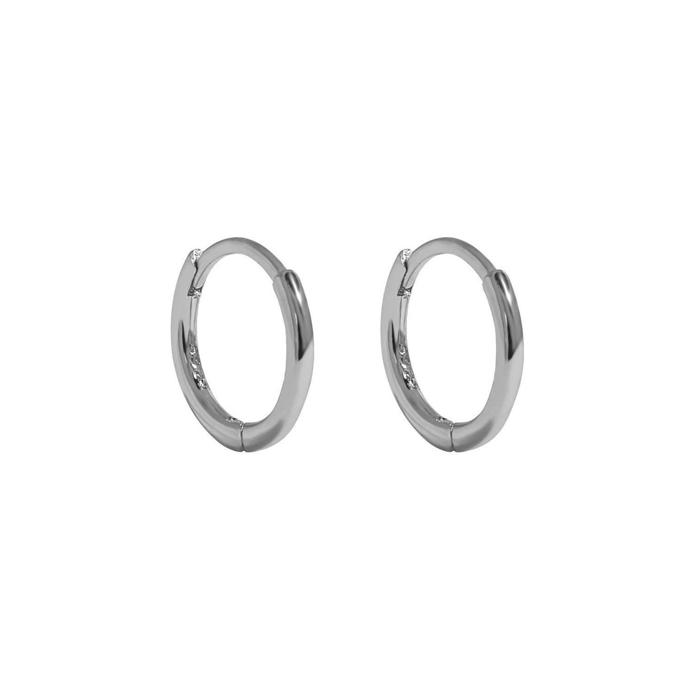 Mia Hoops - Silver