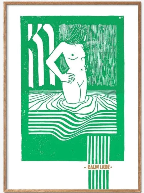 Poster - Green lake