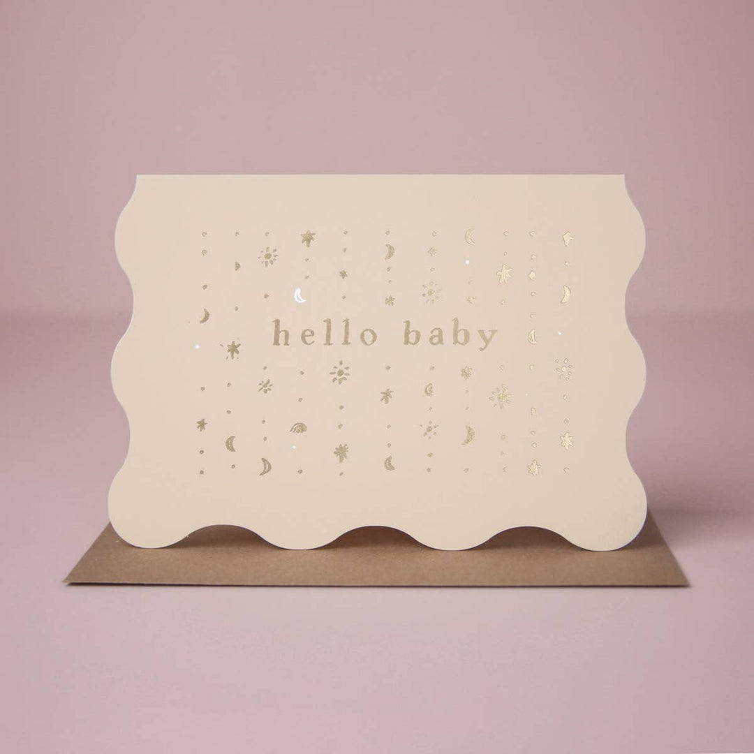 Stars Hello Baby - Kort