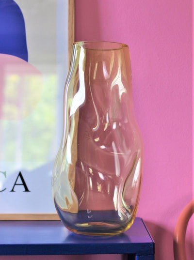 Squeeze Vase 38cm - Citron