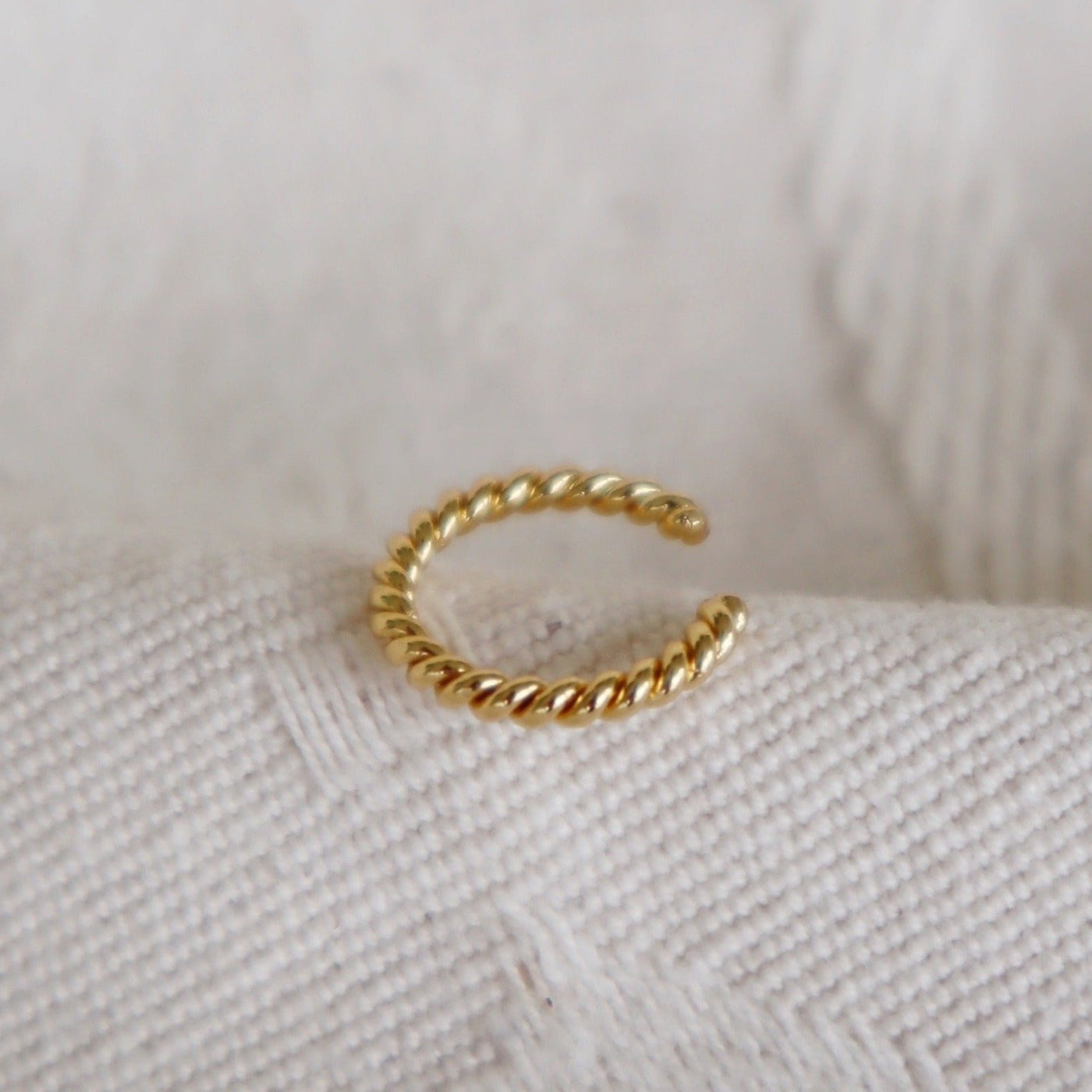 Rope Twist Ear Cuff