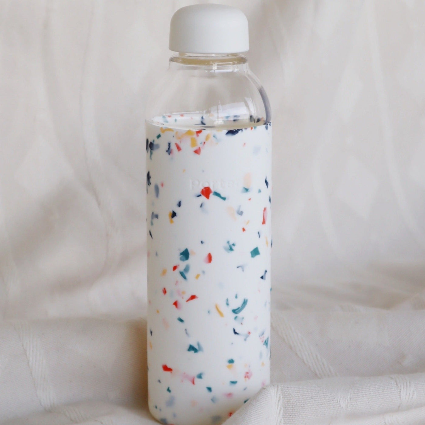 Porter Water Bottle - Terrazzo Cream