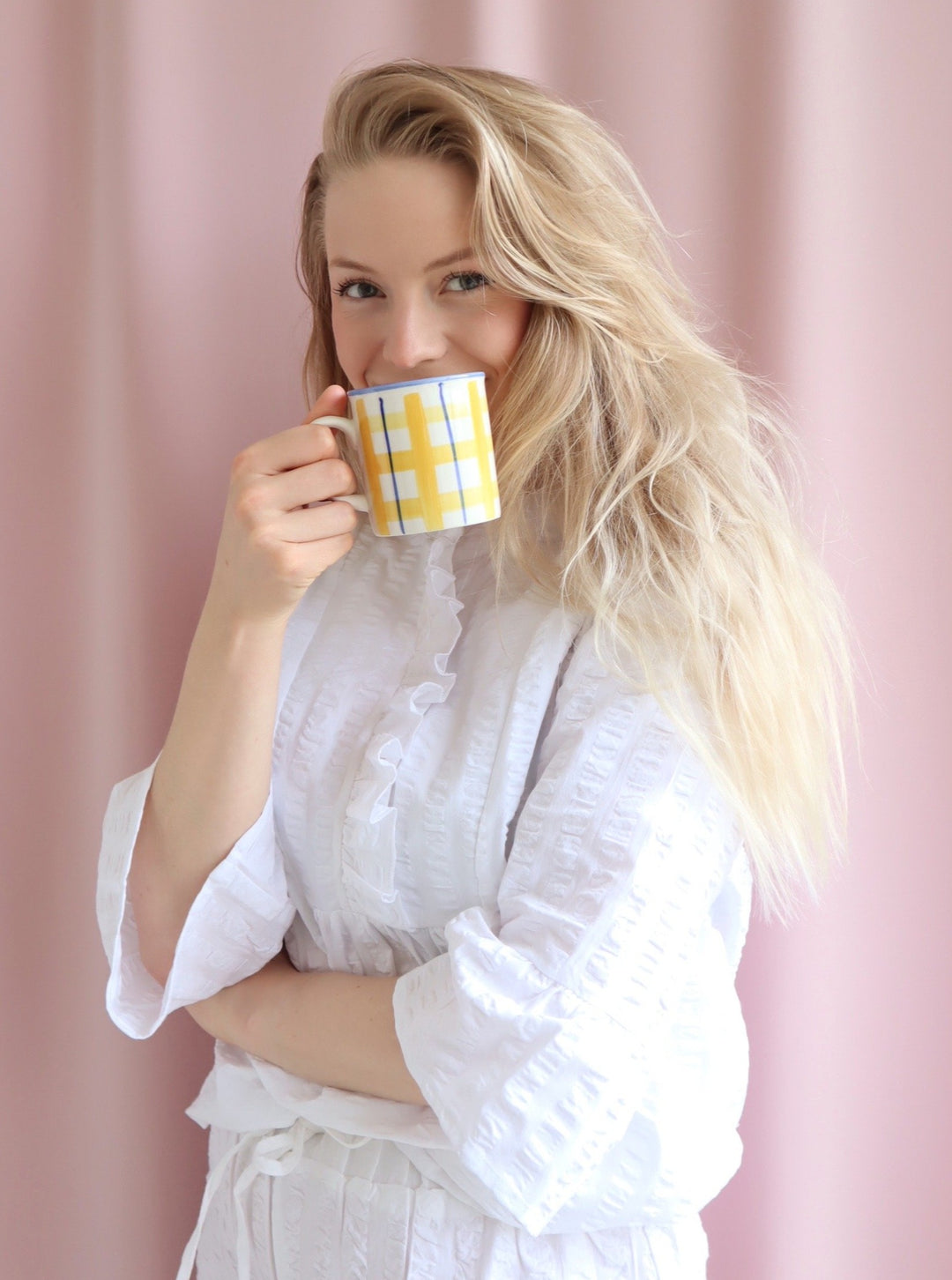 Bæk&amp;Bølge Ebba bluse - Hvit