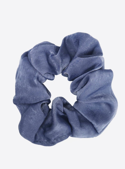 Dark Blue Scrunchie